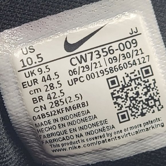 Nike Air Zoom Pegasus 38 Mens 10.5 Pure Platinum Photo Dutch Blue CW7356-009 main image 10